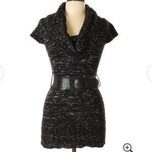 Body Central Size M Sweater Little Black Dress